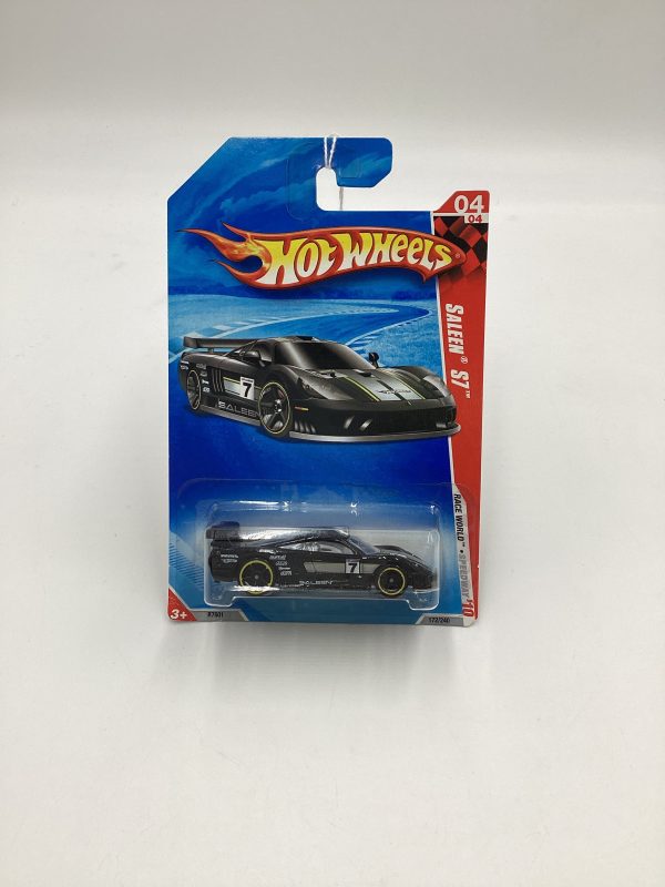 2010 Hot wheels HW Race World #172 Black Saleen S7 24A Online Sale