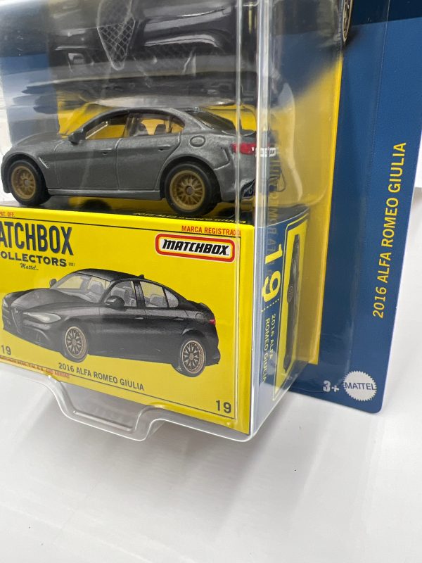 2021 Matchbox Collectors #19 2016 Alfa Romeo Giulia Gray 171G For Discount