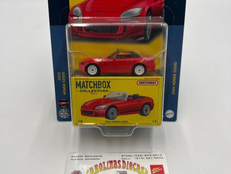 2021 Matchbox Collectors #14 2004 Honda S2000 Red 170A For Cheap