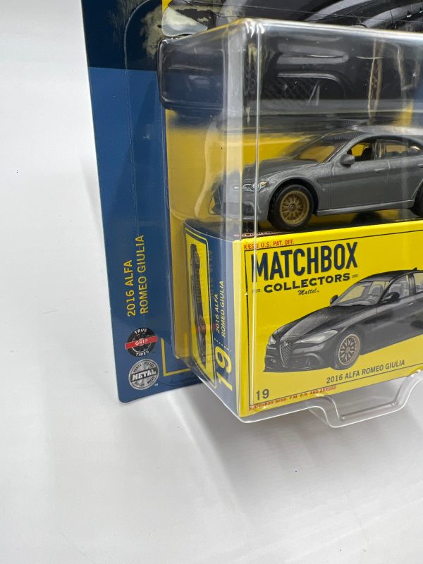 2021 Matchbox Collectors #19 2016 Alfa Romeo Giulia Gray 171G For Discount