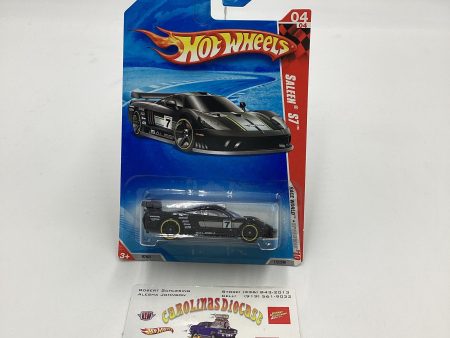 2010 Hot wheels HW Race World #172 Black Saleen S7 24A Online Sale