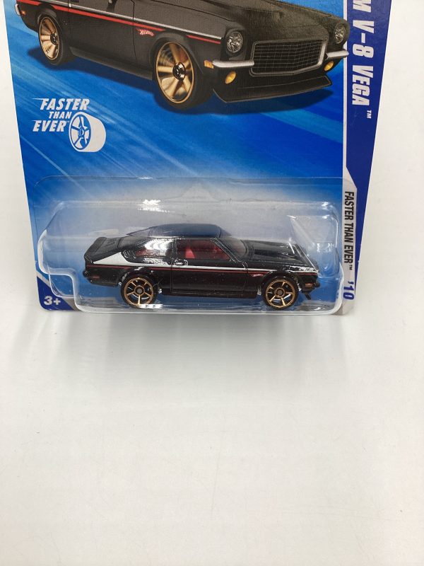 2010 Hot wheels FTE #129 Black Custom V-8 Vega  Fast Than Ever 3A Discount