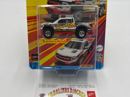 Matchbox Superfast #12 2010 Ford F-150 Raptor White 169i Online now