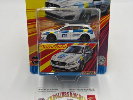 Matchbox Superfast #05 Volvo V60 Wagon White 169H Discount