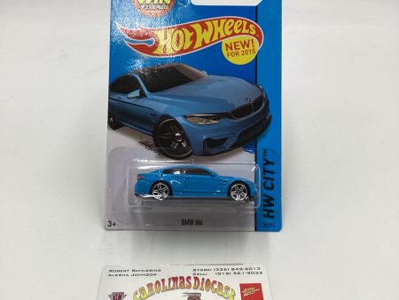 2015 Hot wheels HW City #24 Blue BMW M4 Fashion