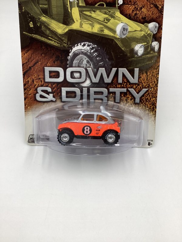 Hot Wheels Down & Dirty 2 4 Orange Volkswagen Baja Bug Sale