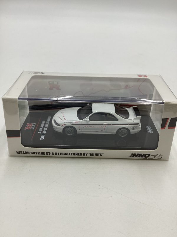 Inno64 Tuned By Mines Nissan Skyline GT-R N-1 [R33] White For Cheap