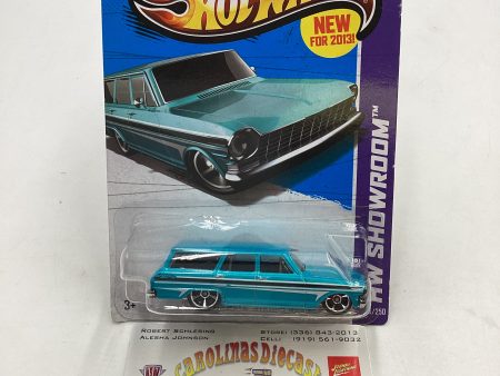 2013 Hot wheels 64 Chevy Nova Station Wagon #195 16B Cheap