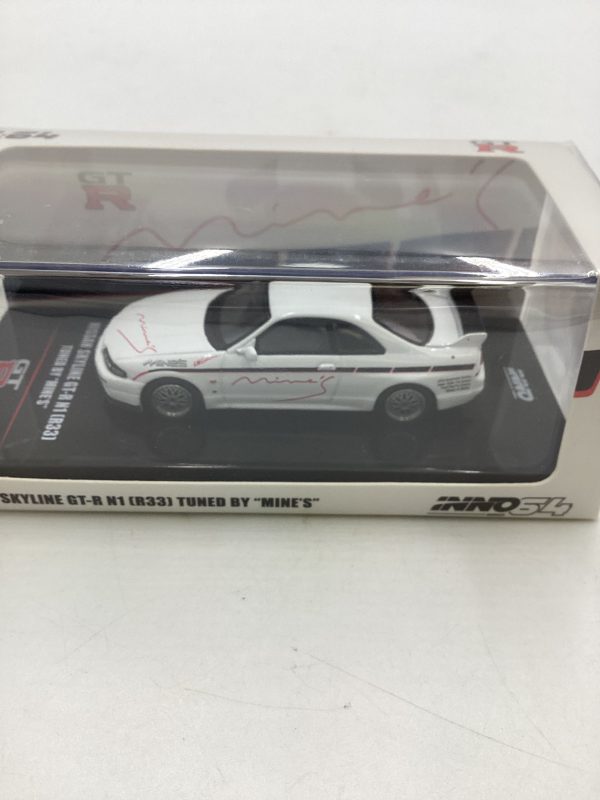 Inno64 Tuned By Mines Nissan Skyline GT-R N-1 [R33] White For Cheap