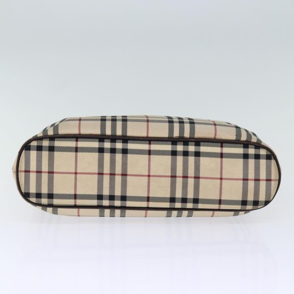 BURBERRY Nova Check Hand Bag Canvas BeigeNew bs14326 Supply