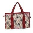 BURBERRY Nova Check Blue Label Hand Bag Canvas BeigeNew bs14288 Cheap