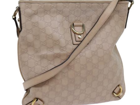 GUCCI GG Canvas Guccissima Abbey Shoulder Bag Beige 131326 fm3354 Online Hot Sale