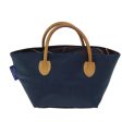 BURBERRY Nova Check Blue Label Hand Bag Nylon BlueNew bs14210 Fashion