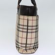 BURBERRY Nova Check Hand Bag Canvas BeigeNew bs14326 Supply