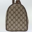 GUCCI GG Supreme Web Sherry Line Boston Bag Beige Red 39 02 007 yk10775 Hot on Sale