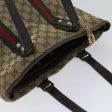 GUCCI GG Canvas Web Sherry Line Hand Bag Beige Red Green 162899 71515 Online