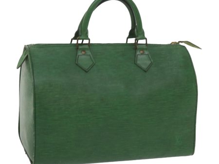 LOUIS VUITTON Epi Speedy 30 Hand Bag Vintage Borneo Green M43004  tb927 Fashion