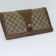 GUCCI GG Supreme Web Sherry Line Clutch Bag PVC Beige Green 89 01 033 72043 Online Hot Sale