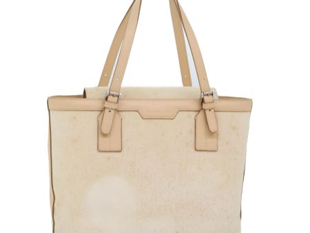 BURBERRY Hand Bag Canvas BeigeNew ti1704 Hot on Sale