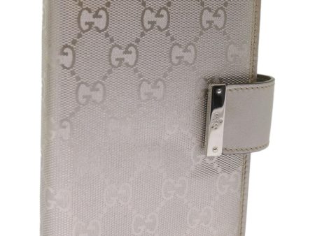 GUCCI GG implementation Day Planner Cover Silver 115240 66845 For Discount