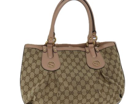 GUCCI GG Canvas Hand Bag Beige 269953 71514 Supply