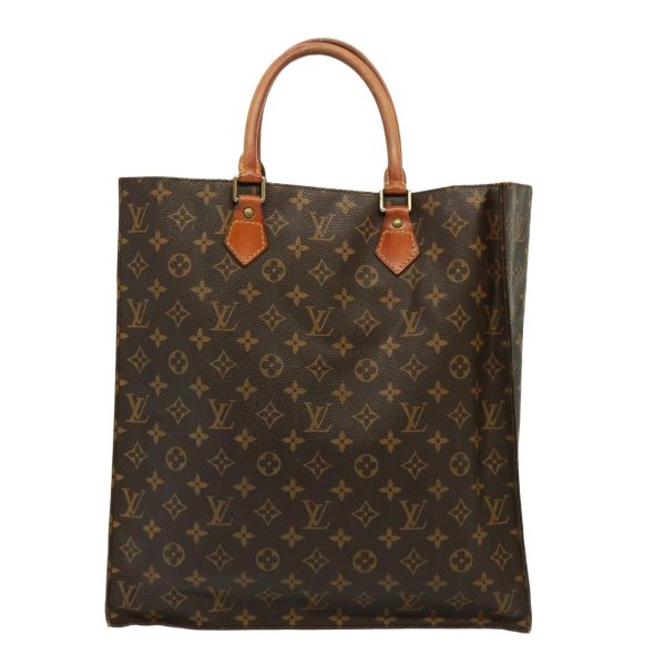 LOUIS VUITTON Monogram Sac Plat Hand Bag M51140  79425 Supply