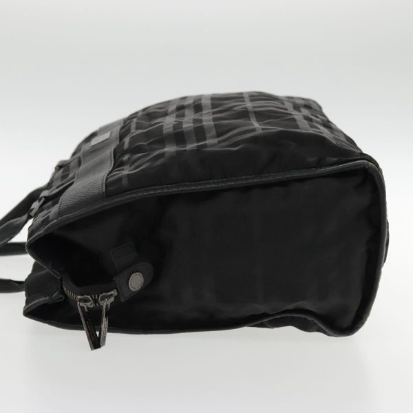 BURBERRY Black label Hand Bag Nylon BlackNew mr550 Hot on Sale