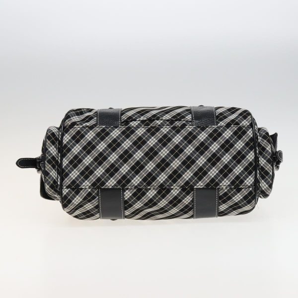 BURBERRY Nova Check Blue Label Hand Bag Nylon BlackNew bs15725 Cheap