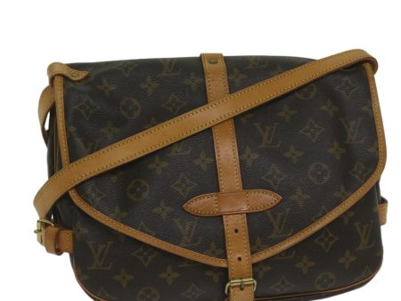 LOUIS VUITTON Monogram Saumur 30 Shoulder Bag M42256  61335 Discount