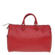 LOUIS VUITTON Epi Speedy 35 Hand Bag Castilian Red M42997  79993 For Cheap