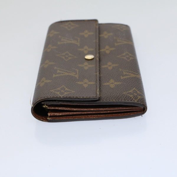 LOUIS VUITTON Monogram Portefeuille Sarah Long Wallet M60531  bs9458 Online