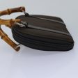 GUCCI Bamboo Hand Bag Canvas 2way Black 039 1705 0701 76385 on Sale