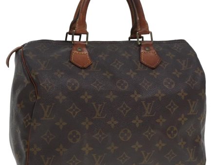 LOUIS VUITTON Monogram Speedy 30 Hand Bag M41526  yk13162 Fashion