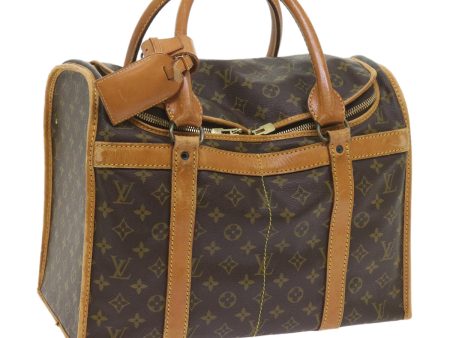 LOUIS VUITTON Monogram Sac Shan 40 Pet Carry M42024  bs10022 For Sale