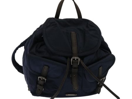 BURBERRY Backpack Nylon NavyNew 75694 Online