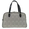 BURBERRY Nova Check Hand Bag Canvas Gray SilverNew 93291 Hot on Sale