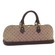 LOUIS VUITTON Monogram Mini Alma Ron Hand Bag Red M92207  52337 Sale