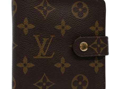 LOUIS VUITTON Monogram Compact Zip Wallet M61667  60039A For Sale