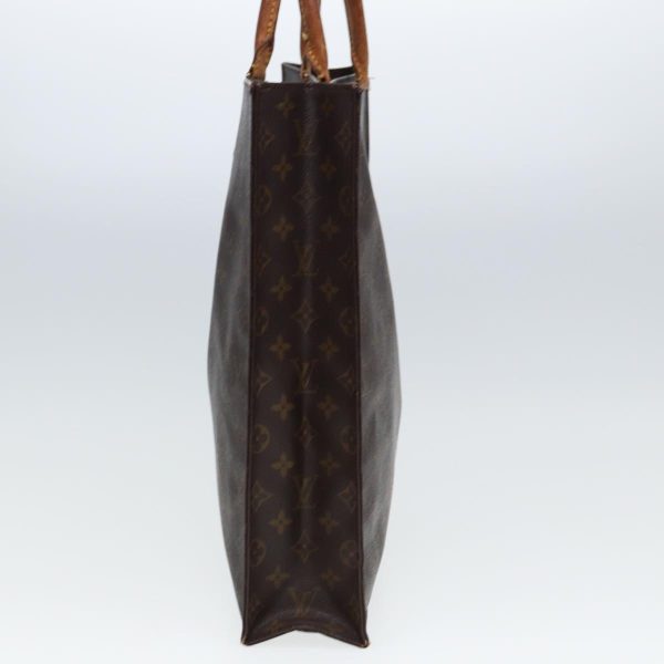 LOUIS VUITTON Monogram Sac Plat Hand Bag M51140  80046 Discount