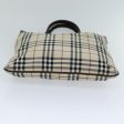 BURBERRY Nova Check Hand Bag Canvas BeigeNew ep4559 Fashion