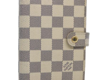 LOUIS VUITTON Damier Azur Agenda PM Day Planner Cover R20706  61515 Discount