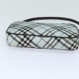 BURBERRY Nova Check Blue Label Hand Bag Nylon Light BlueNew bs15360 Online Sale