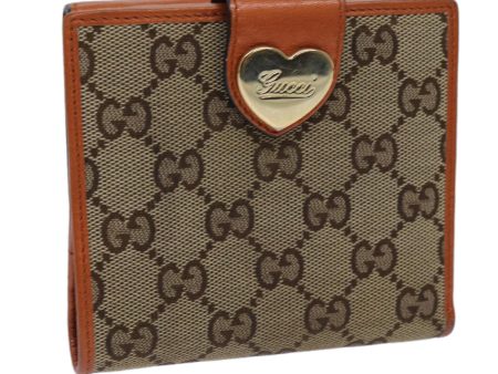 GUCCI GG Canvas Wallet Beige 203549 yk11703 Cheap