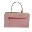 BURBERRY Nova Check Blue Nobel Hand Bag Canvas Pink BeigeNew bs15726 Online Hot Sale