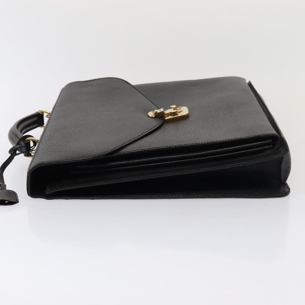 GUCCI Business Bag Leather 2way Black ep4781 Online Hot Sale