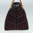 BURBERRY Nova Check Blue Label Hand Bag Nylon Red NavyNew ti1865 Online now