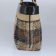 BURBERRY Hand Bag Wool Beige GoldNew bs19268 Cheap