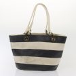 BURBERRY Blue Label Hand Bag Canvas Leather 2Set White BlackNew 81984 on Sale