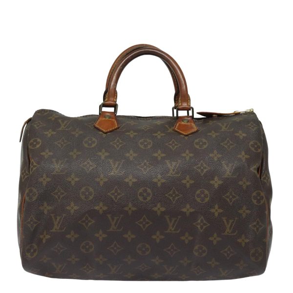 LOUIS VUITTON Monogram Speedy 35 Hand Bag M41524  80015 Online