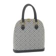 LOUIS VUITTON Monogram Mini Alma Haut Hand Bag Blue M92202  59516 Hot on Sale